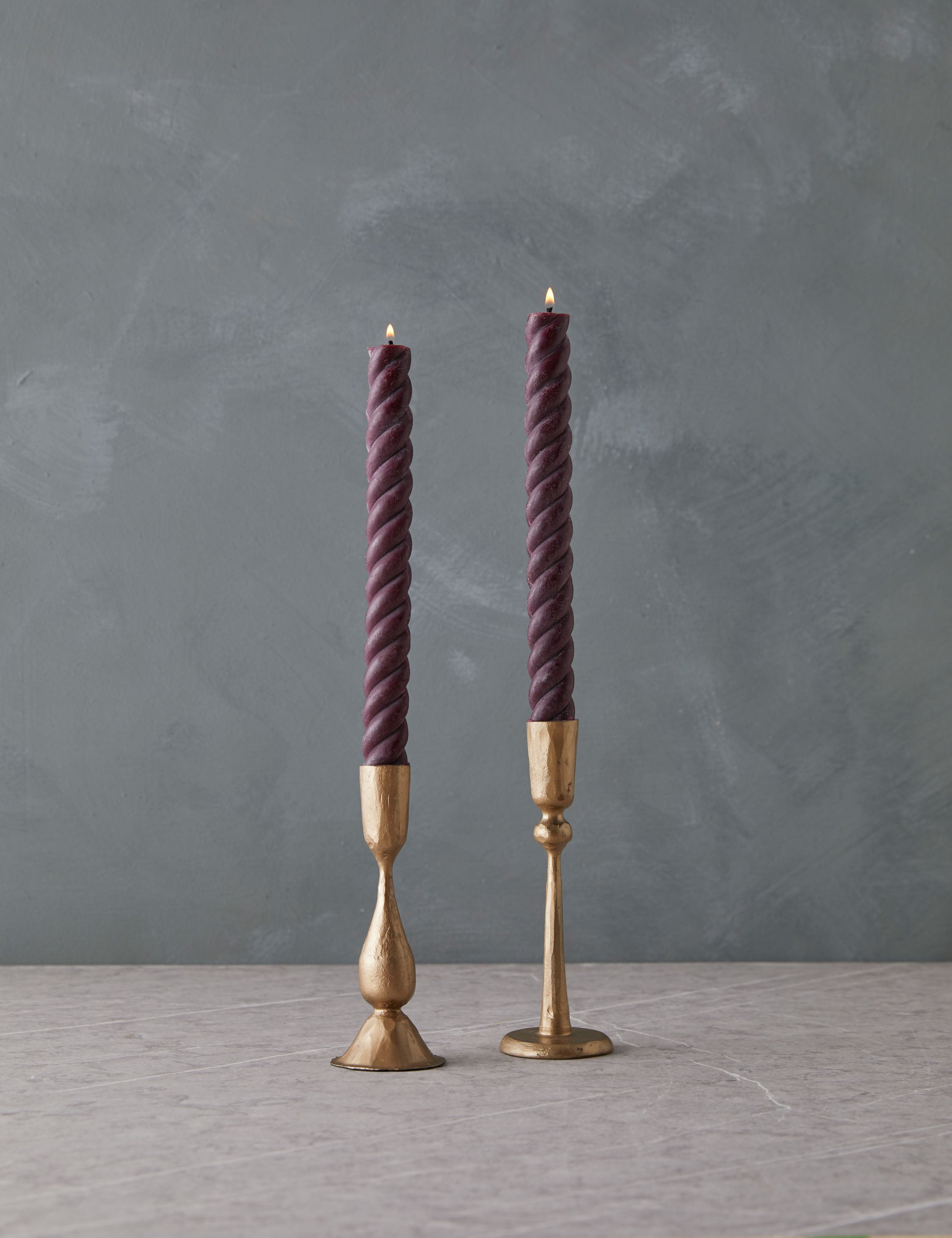 Rope Taper Candles (Set of 2) | Lulu and Georgia 