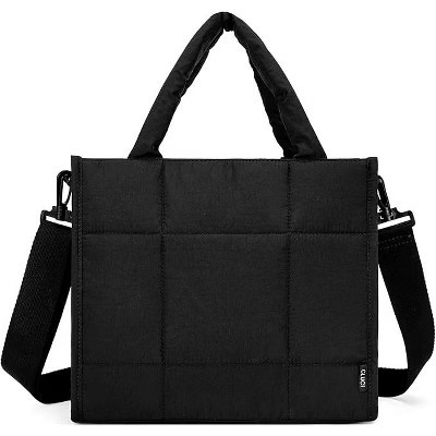 Generic Puffer Tote Bag for Women, Quilted Puffy Handbag, Lightweight Travel Crossbody Bag, Shoulder Purses for Shop Work Gym | Target