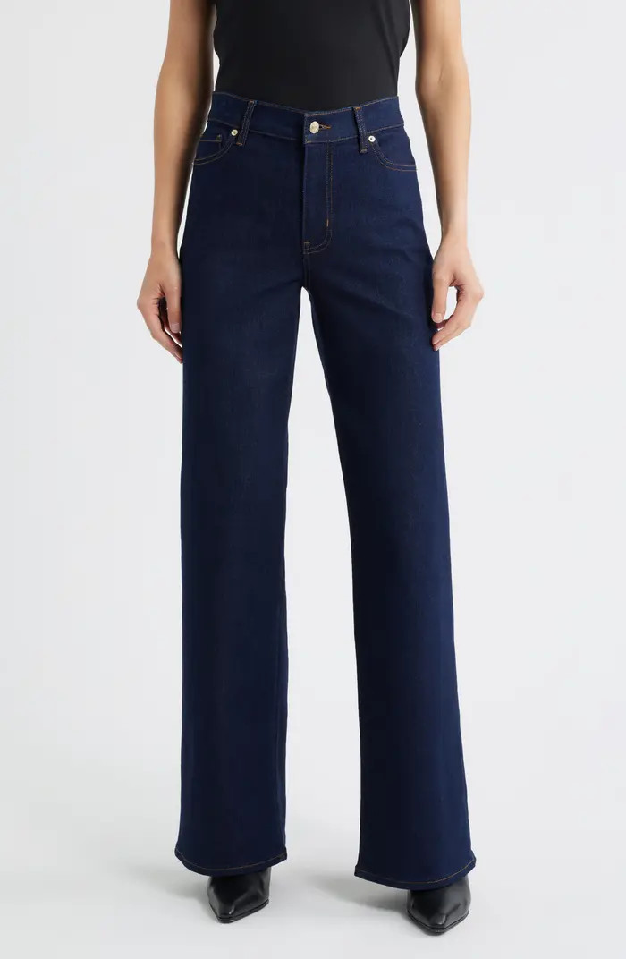FRAME Le Slim Palazzo High Waist Wide Leg Jeans | Nordstrom | Nordstrom