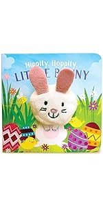 Hippity, Hoppity, Little Bunny - Finger Puppet Board Book for Easter Basket Gifts or Stuffer Ages 0- | Amazon (US)
