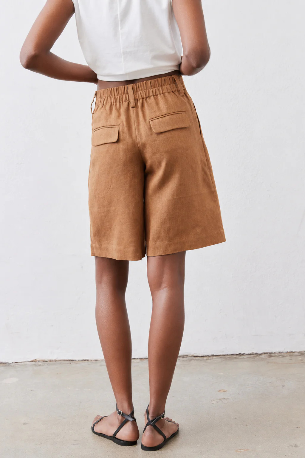 The Pleated Bermuda Shorts | Ruti