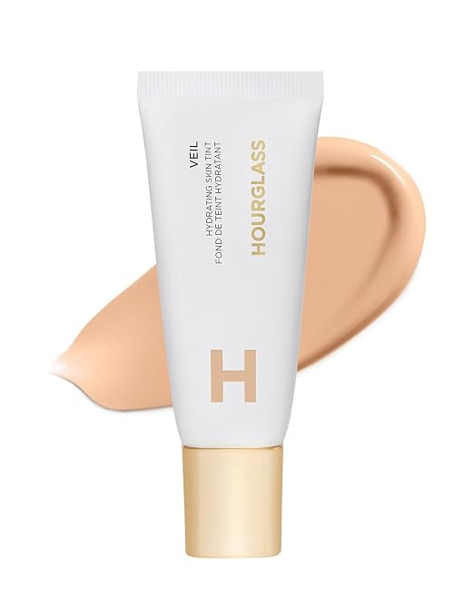 Hourglass Veil Hydrating Skin Tint, Dewy Tinted Moisturizer, Makeup and Skincare Benefits, Lightw... | Amazon (US)