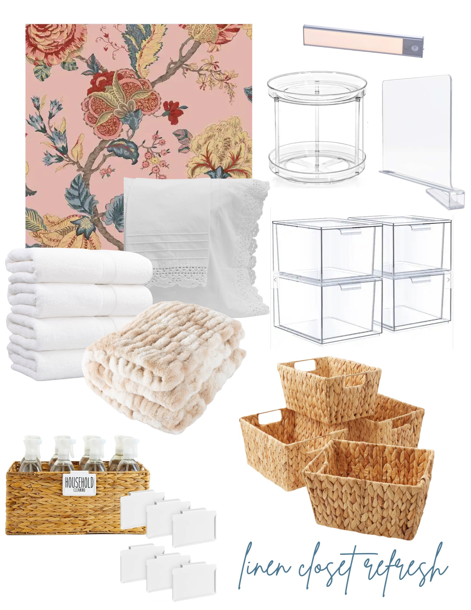 Linen Closet Organization 

#LTKFamily #LTKHome