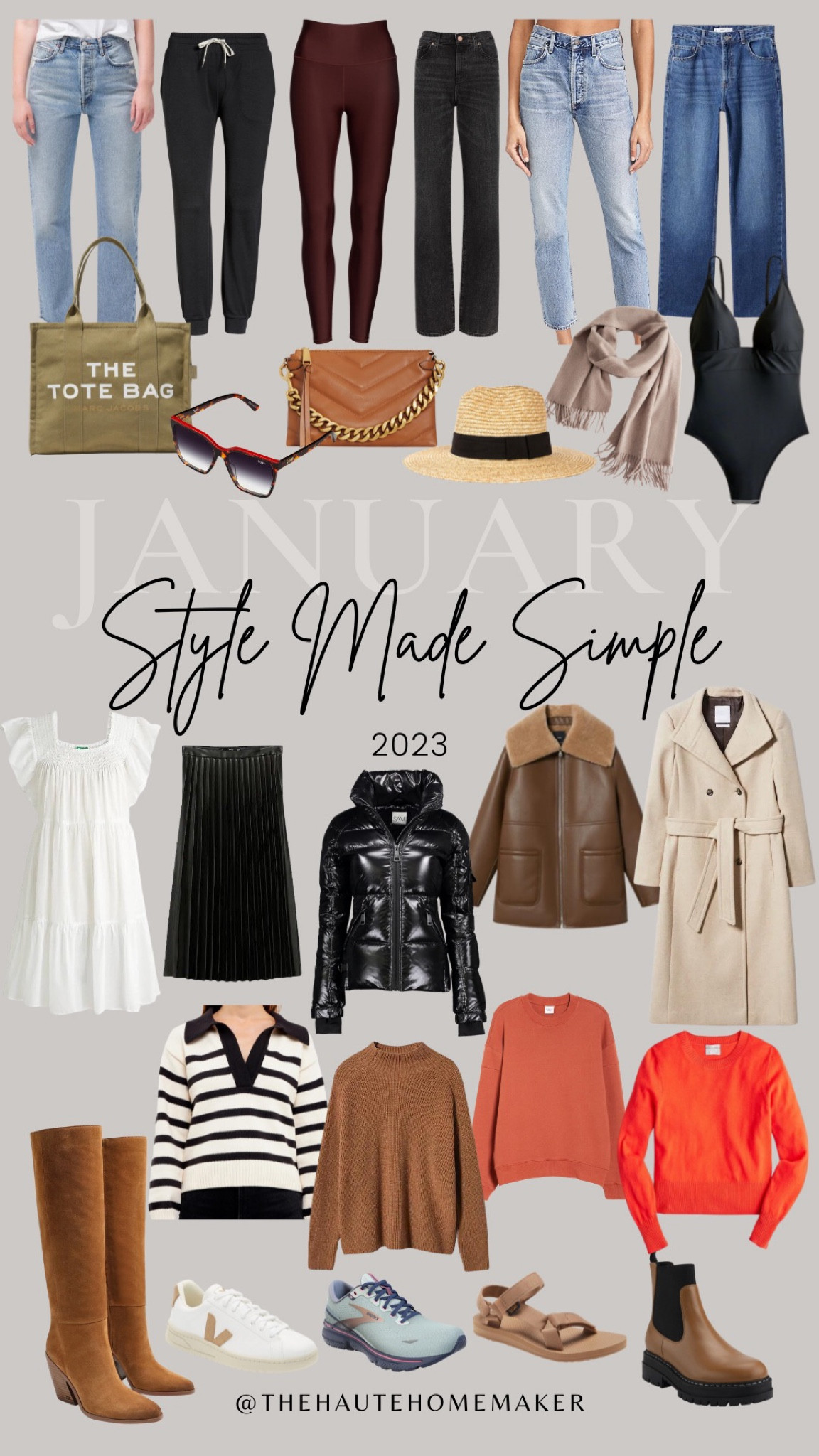 January Style Made Simple - Looks by Occasion - Gym wear - Coffee Date - Shopping look - Work wear - Weekend getaway - Warm weather vacay - Lunch with friends - Movie look 

#Nordstrom #JCrew #Mango


#LTKFind #LTKstyletip #LTKSeasonal