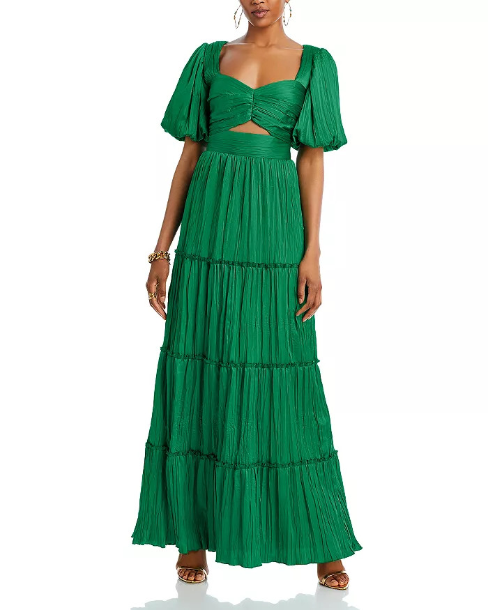 AQUA
                
            
    
                    
                        Pleated Cuto... | Bloomingdale's (US)