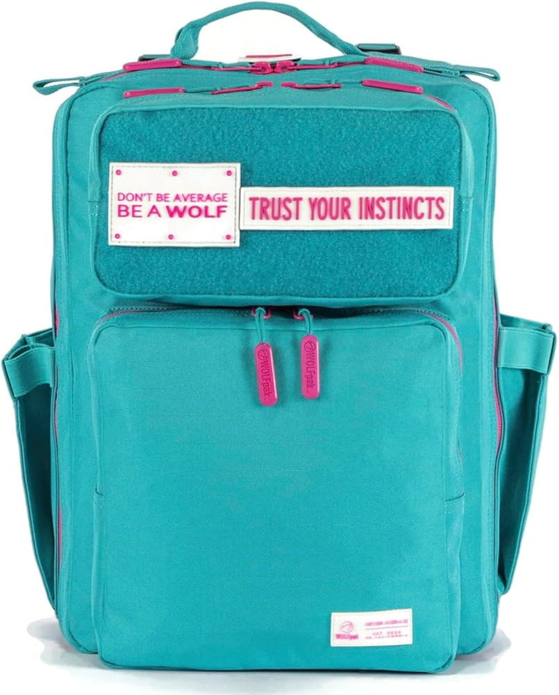 WOLFpak 15L Slim Tactical Gym Backpack - Durable 1000D Waterproof Oxford Material | Minimalist Da... | Amazon (US)