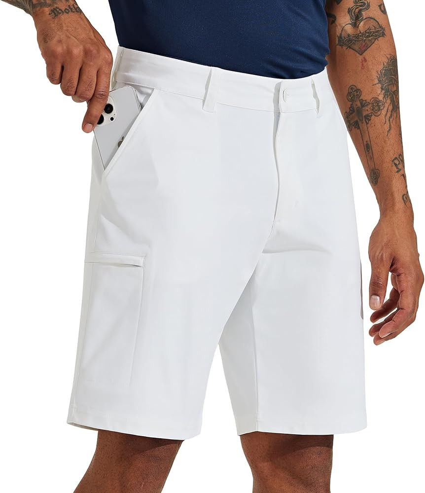 Willit Men's Golf Shorts Stretch Hiking Cargo Shorts Athletic Quick Dry Casual Work Shorts with P... | Amazon (US)
