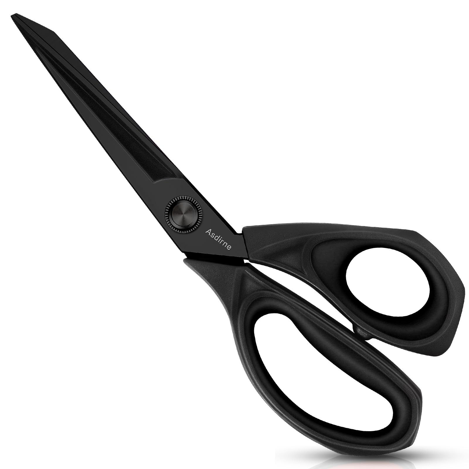 Black Titanium Fabric Scissors, Dressmaking Scissors with Heavy Duty Multi-Purpose Titanium Coate... | Amazon (US)