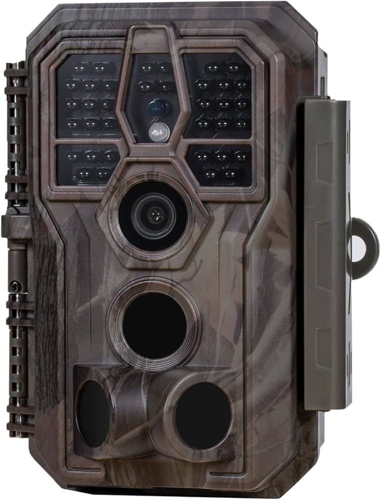 GardePro E5S Trail Camera, 64MP 1296p HD Video, Game Cameras with 100ft Night Vision Motion Activ... | Amazon (US)