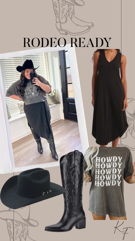 Rodeo outfit ideas. Houston rodeo. Western outfit. Western tee. Western t shirt. Cowboy boots. Western boots. Western booties. Country concert outfit. Country concert outfit ideas. Wide calf boots. Amazon cowboy boots  

#LTKfindsunder100 #LTKSeasonal #LTKshoecrush