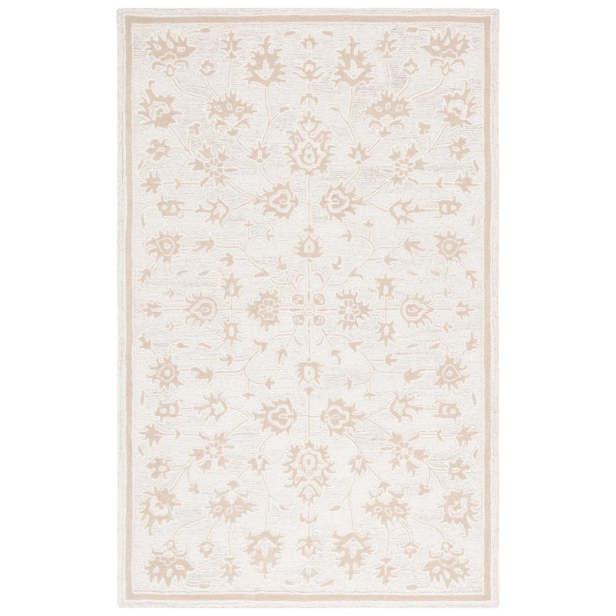 Ebony Hand Tufted Wool Pile Oriental Rug | Wayfair North America