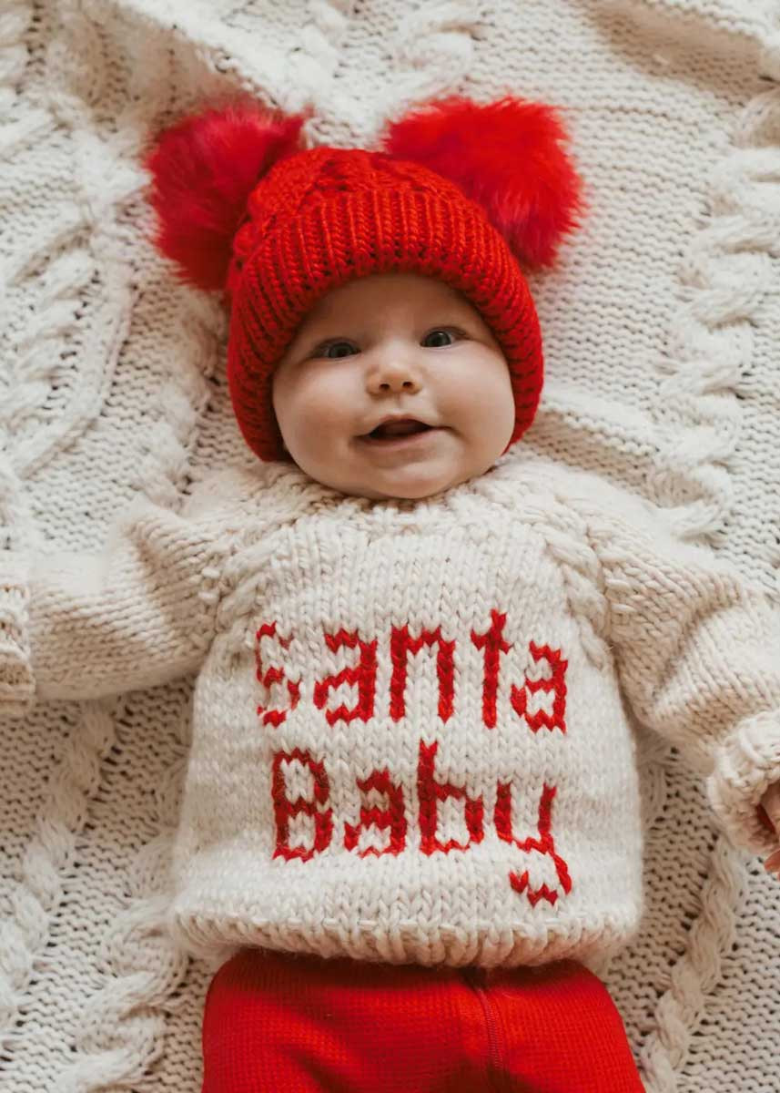 Santa Baby Crew Neck Sweater | Alice & Wonder