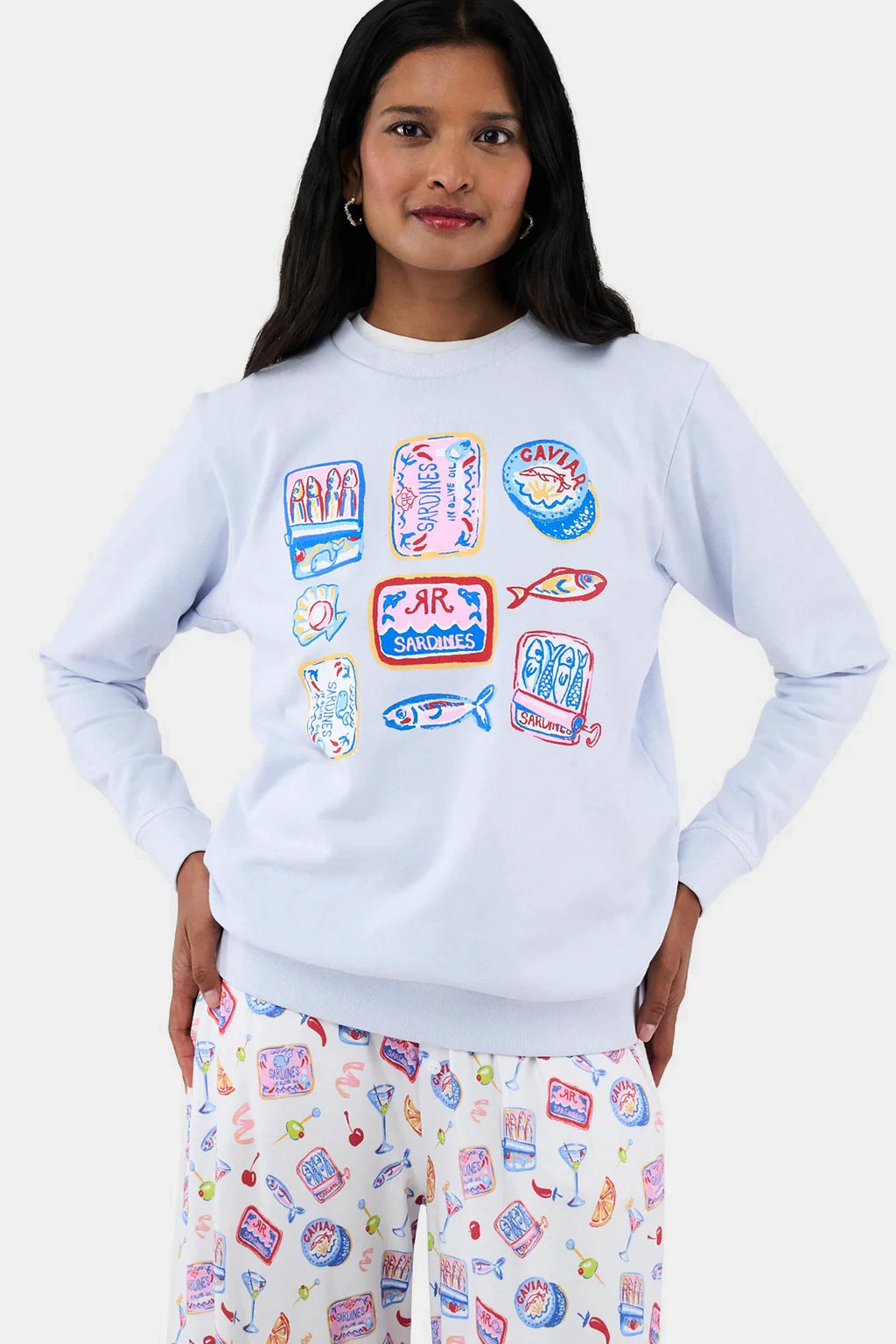 Tinned or Twist Crewneck | Roller Rabbit