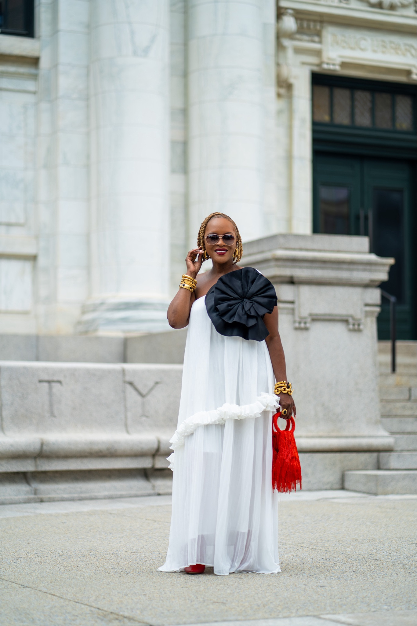 Fun white maxi dress for any occasion 

#LTKOver40 #LTKStyleTip #LTKHoliday