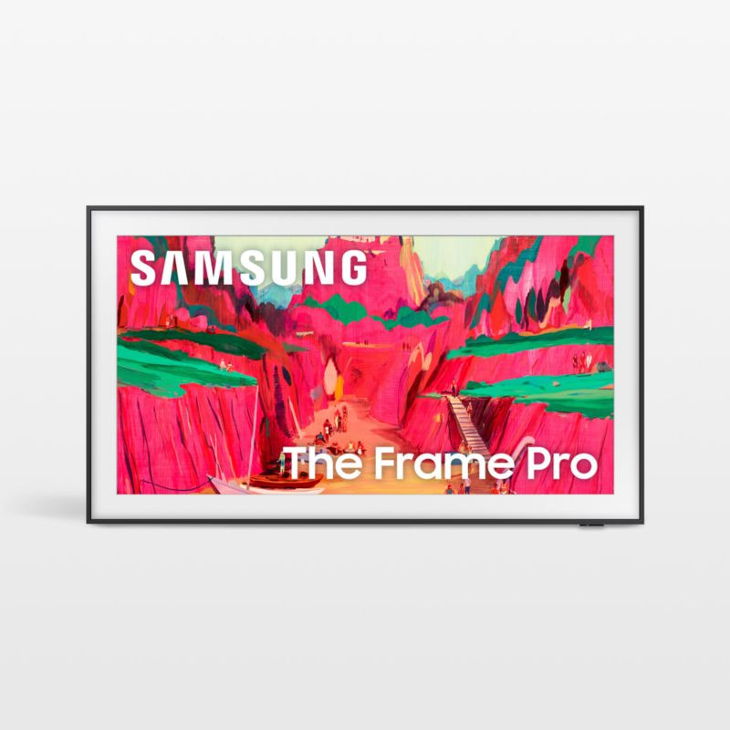 Samsung 65" Class The Frame Pro LS03FW Neo QLED 4K Art Mode Vision AI Smart TV + Reviews | Crate ... | Crate & Barrel