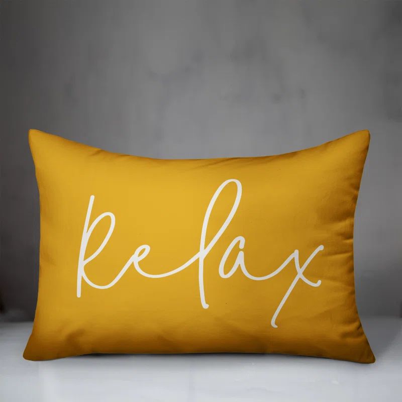 Mcgee Textual Indoor/Outdoor Throw Pillow | Wayfair North America