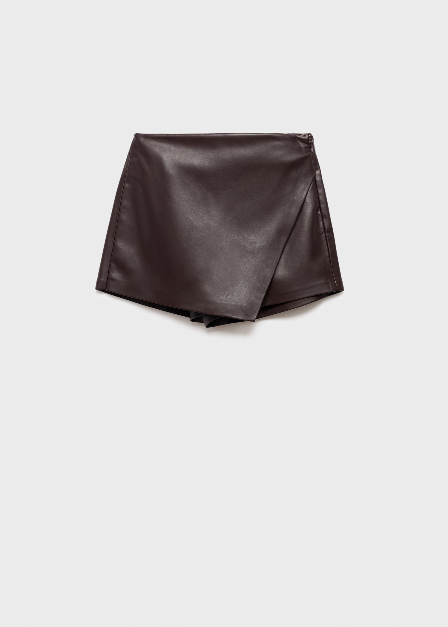 Leather-effect culottes | MANGO (UK)
