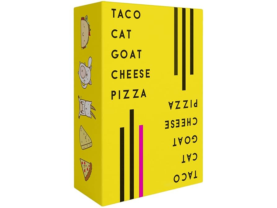 Taco Cat Goat Cheese Pizza Wildly Entertaining Card Game for Family and Group Game Night | Easy t... | Amazon (US)