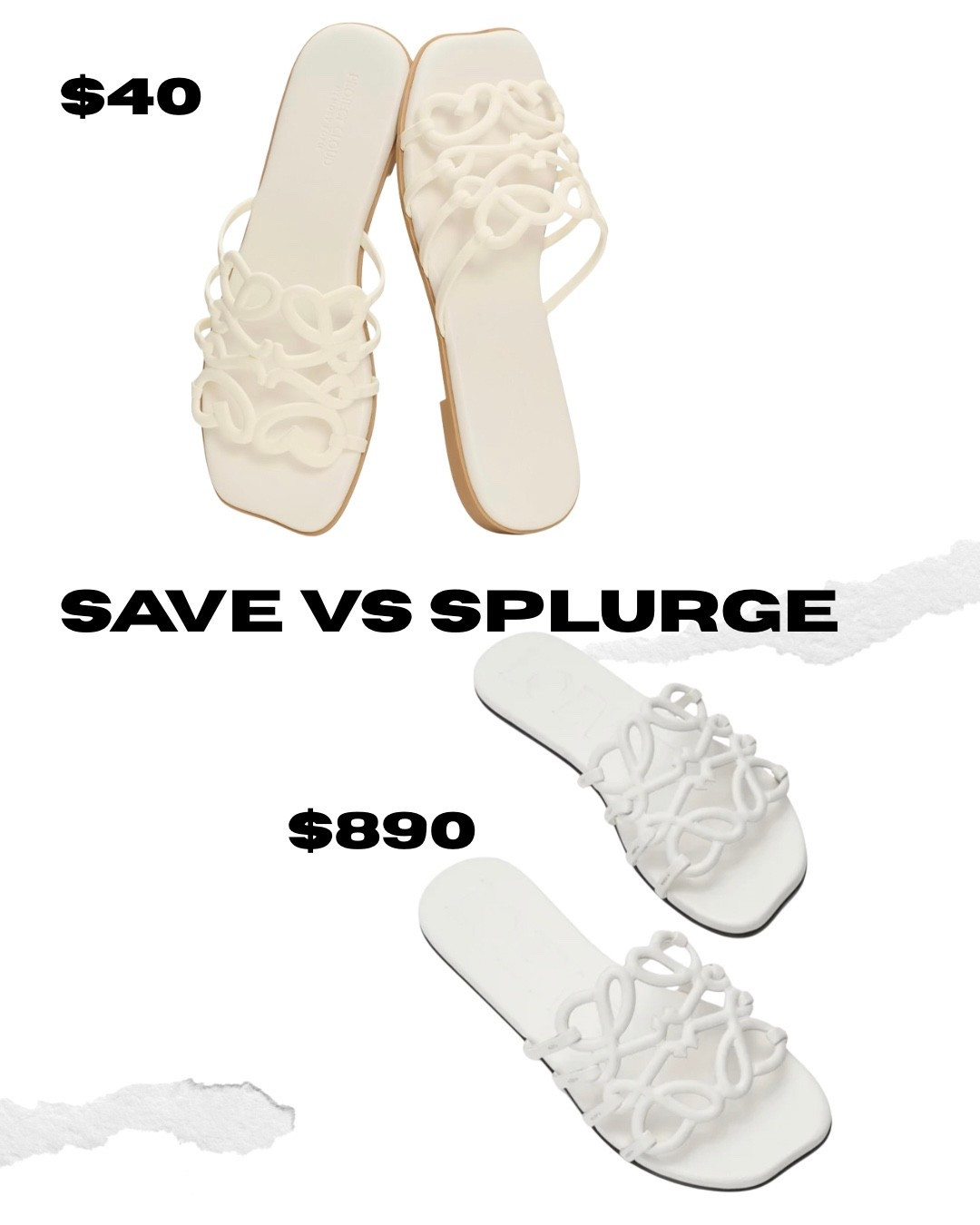 SAVE VS SPLURGE- Amazon did it again! 

Cutie sandals from Amazon!!! Could pass for designer 


Amazon finds 
Amazon fashion 
Summer shoes 
Summer fashion 
Mom outfit 
Everyday style 
Casual chic

#LTKmomlife #LTKSaleAlert #LTKootd

#LTKSaleAlert #LTKPetite #LTKootd