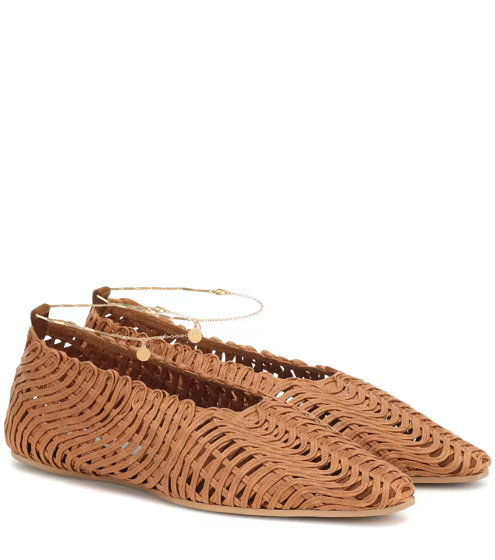 Woven ballet flats | Mytheresa (DACH)