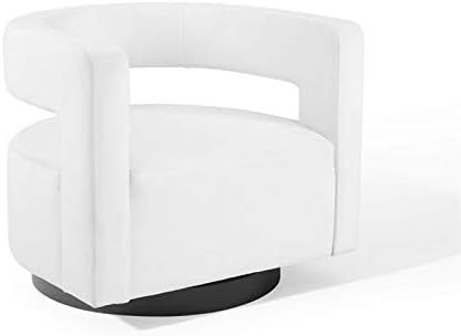 Modway Spin armchairs, White | Amazon (US)