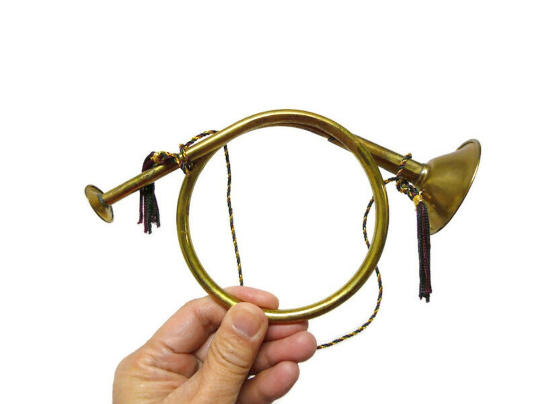 Brass French Horn Instrument Christmas Ornament - Etsy | Etsy (US)