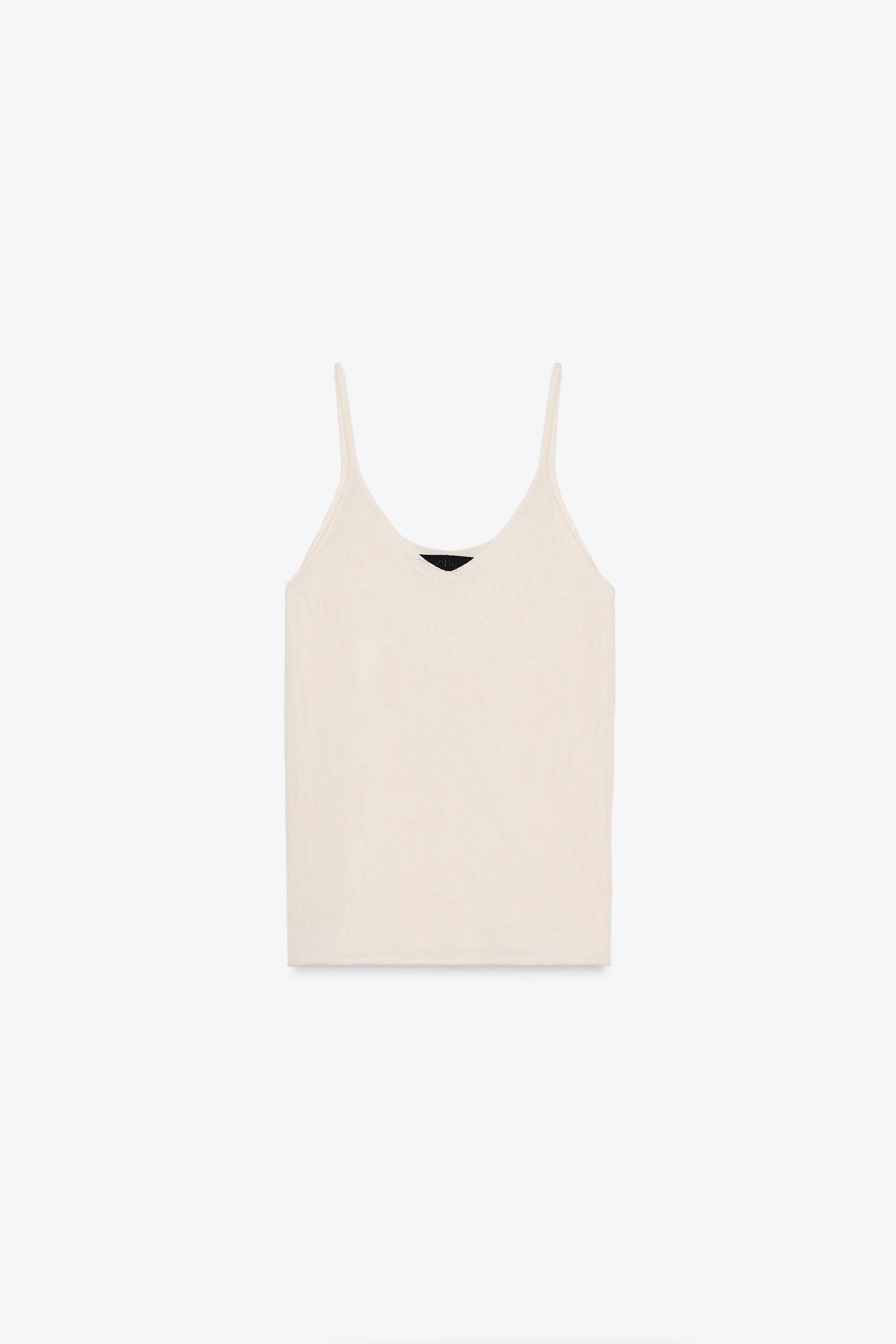 STRAPPY KNIT TOP | Zara US