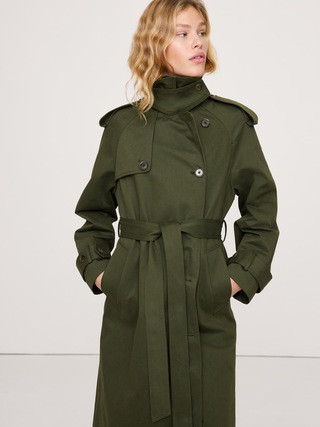 Classic Cotton Trench Coat | Banana Republic (US)