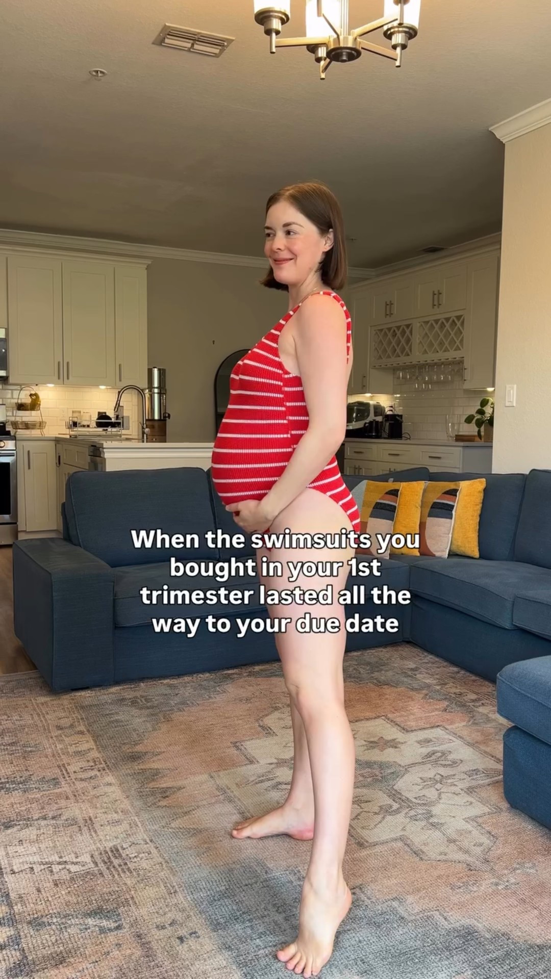 This swimsuit deserves a medal 🥇

From 1st trimester to full-term bump to postpartum—it’s kept its shape and stayed so comfortable the entire time.

The stretch is unreal, the cut is flattering on every stage of body, and it’s on major SALE right now 🙌🏼

Just ordered the light blue & black 🩱 
Comment SWIM and I’ll send you the link!



#LTKFindsUnder50 #LTKBump #LTKSwim