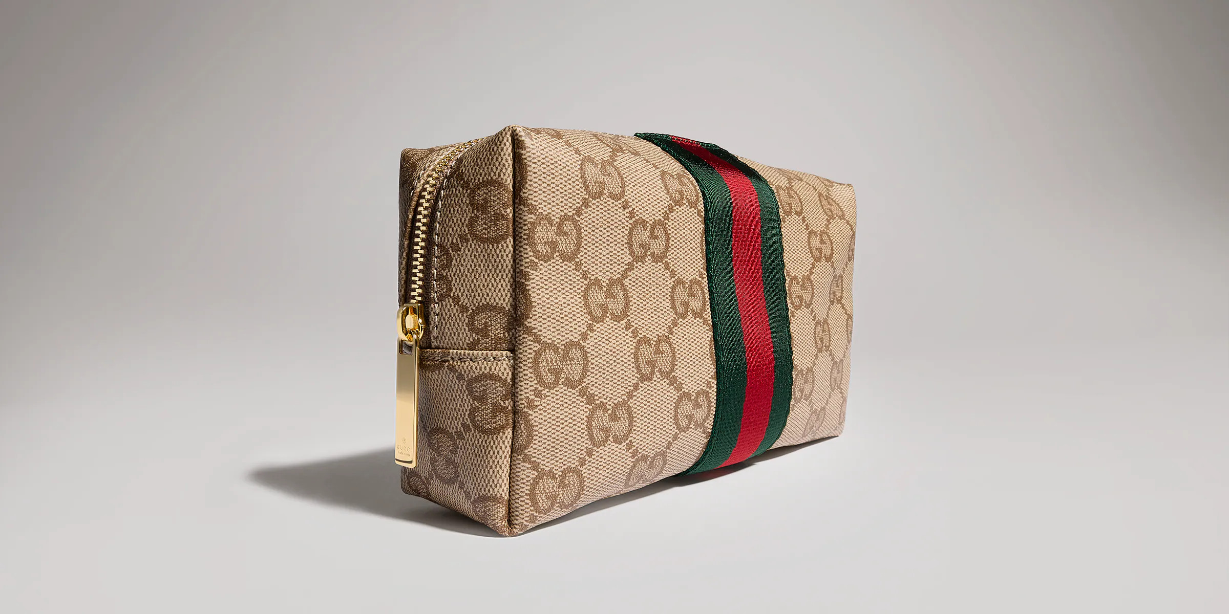Gucci - Medium cosmetic case with Web | Gucci (US)