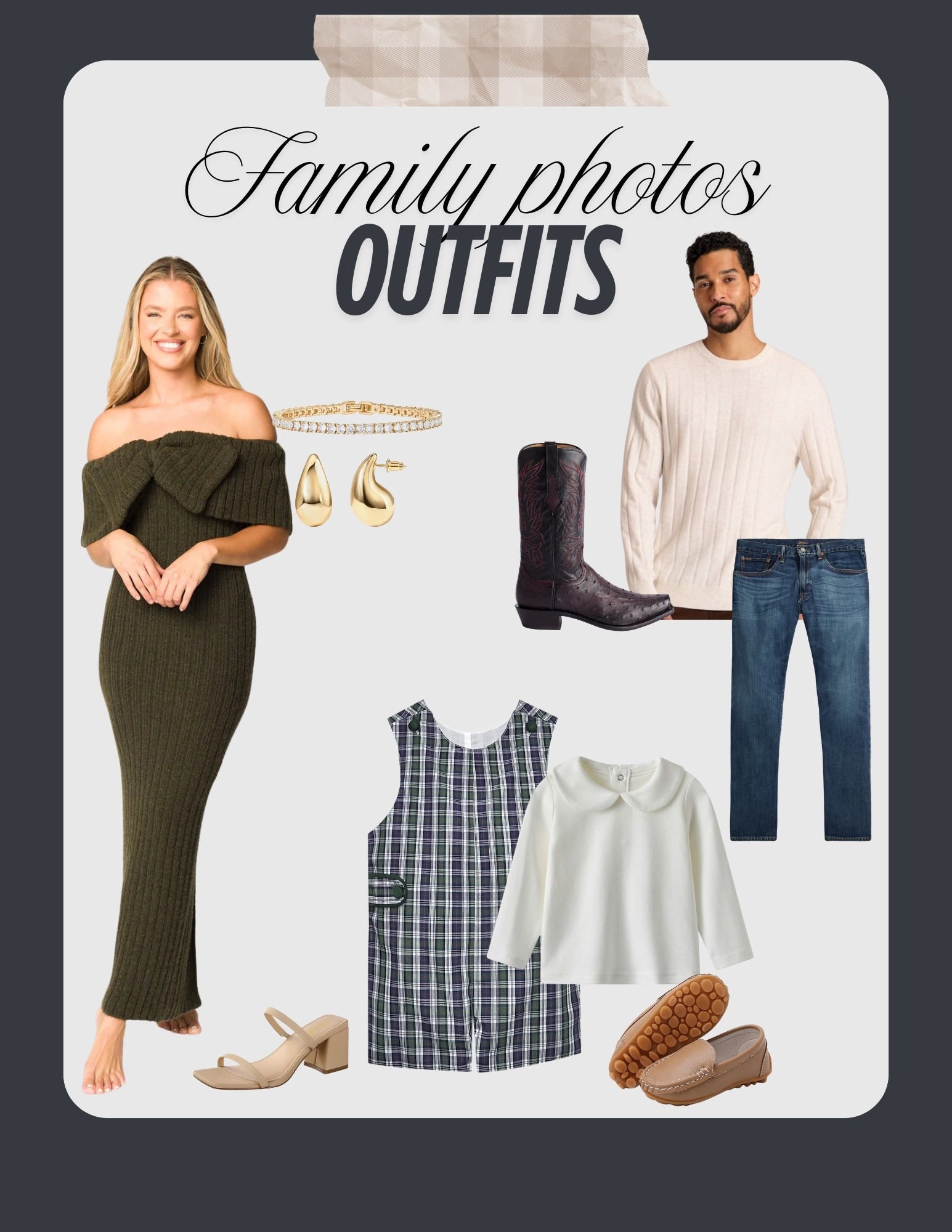 what we wore for family photos! Toddler Jon Jon is from an online boutique called Madison Drake! 

#LTKHoliday #LTKFamily #LTKFindsUnder100