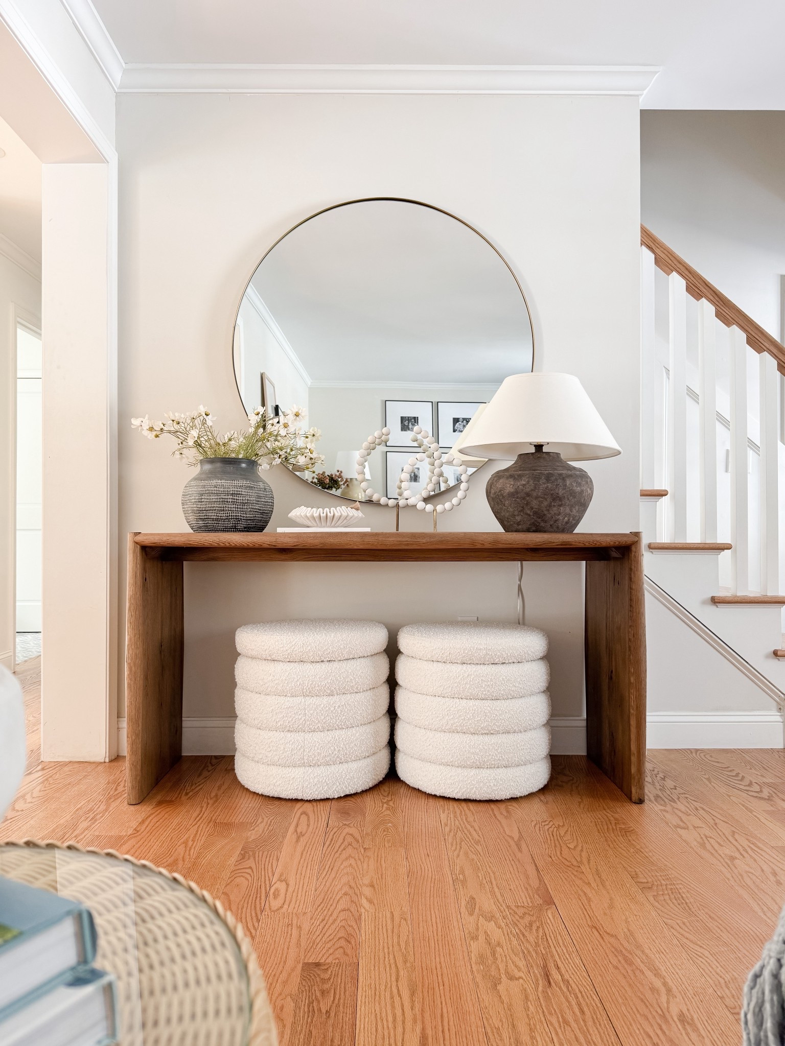 Classic console styling home decor home favorites cozy  styling neutral home coastal decor sherricalnanhome

#LTKHome