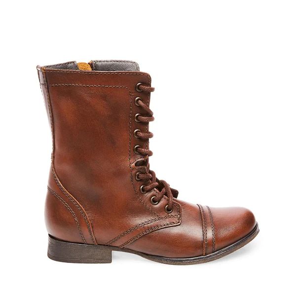 TROOPA BROWN LEATHER | Steve Madden (US)