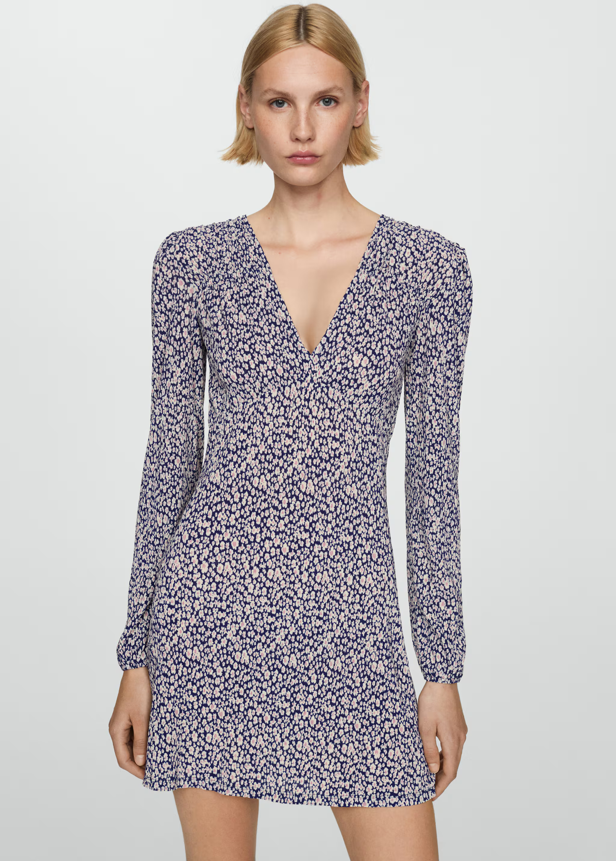 Kleid mit Blumendruck | MANGO (DE)