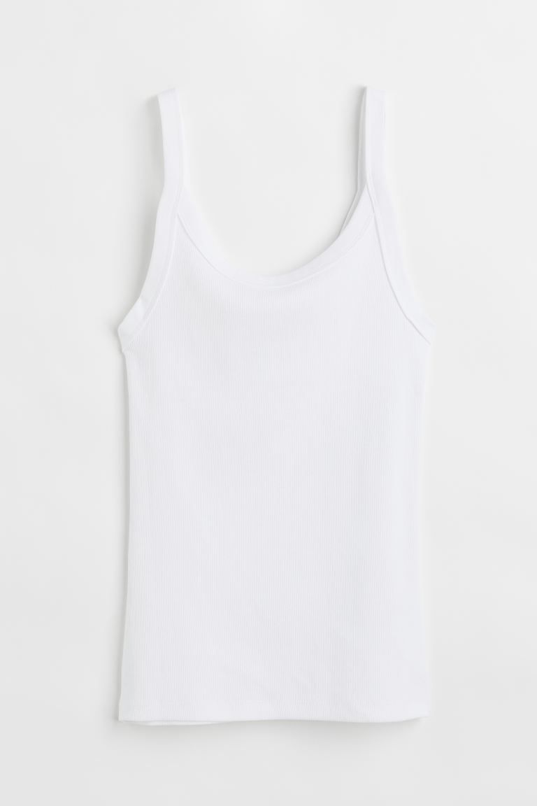 Cotton Tank Top | H&M (US + CA)