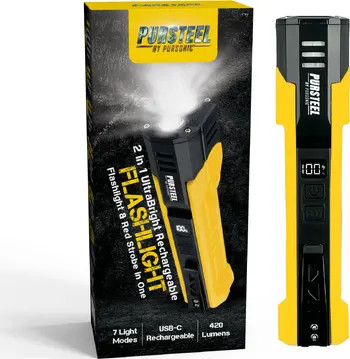 2-in-1 UltraBright Flashlight & Red Strobe | Nordstrom