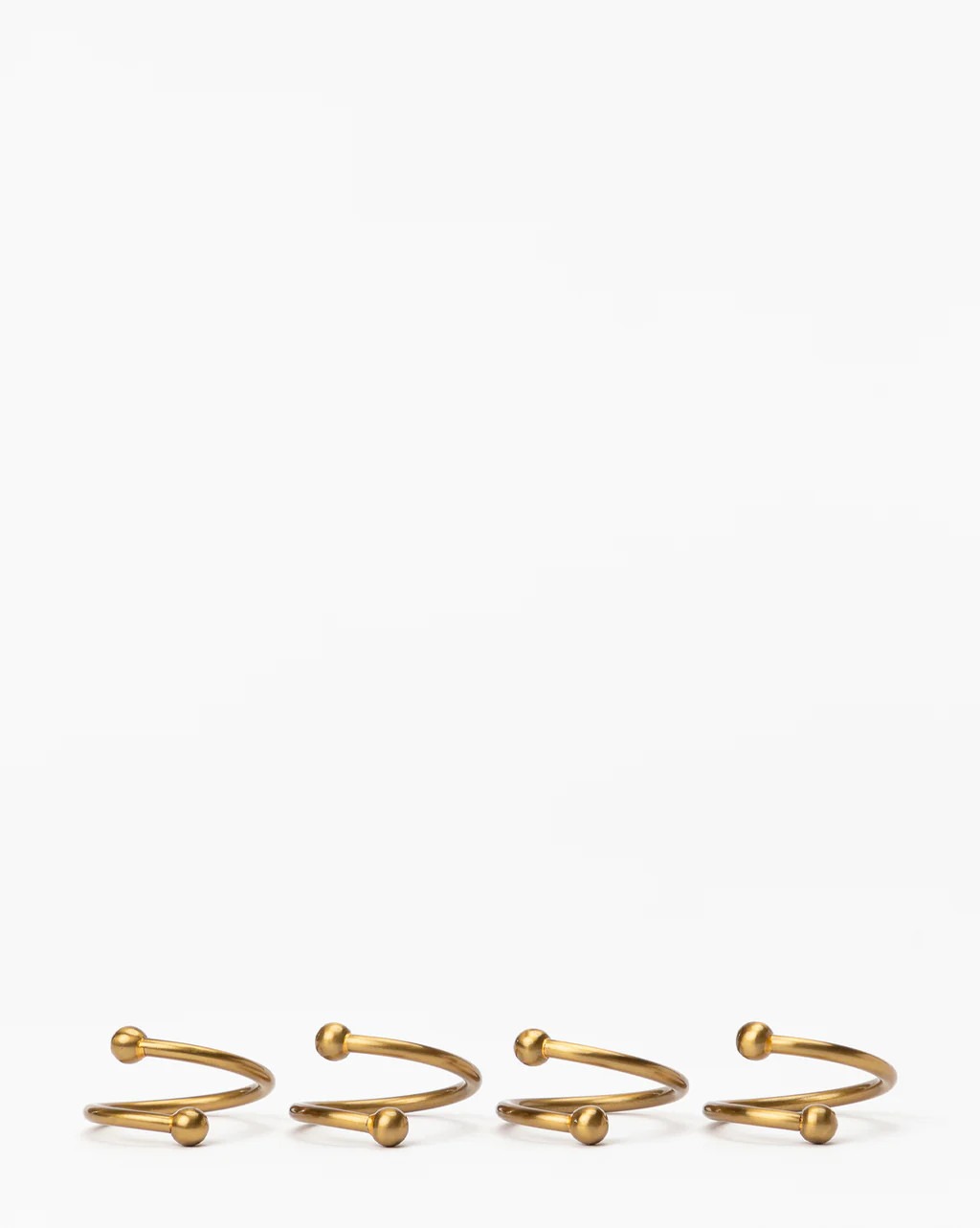 Kinne Metal Napkin Rings (Set of 4) | McGee & Co.