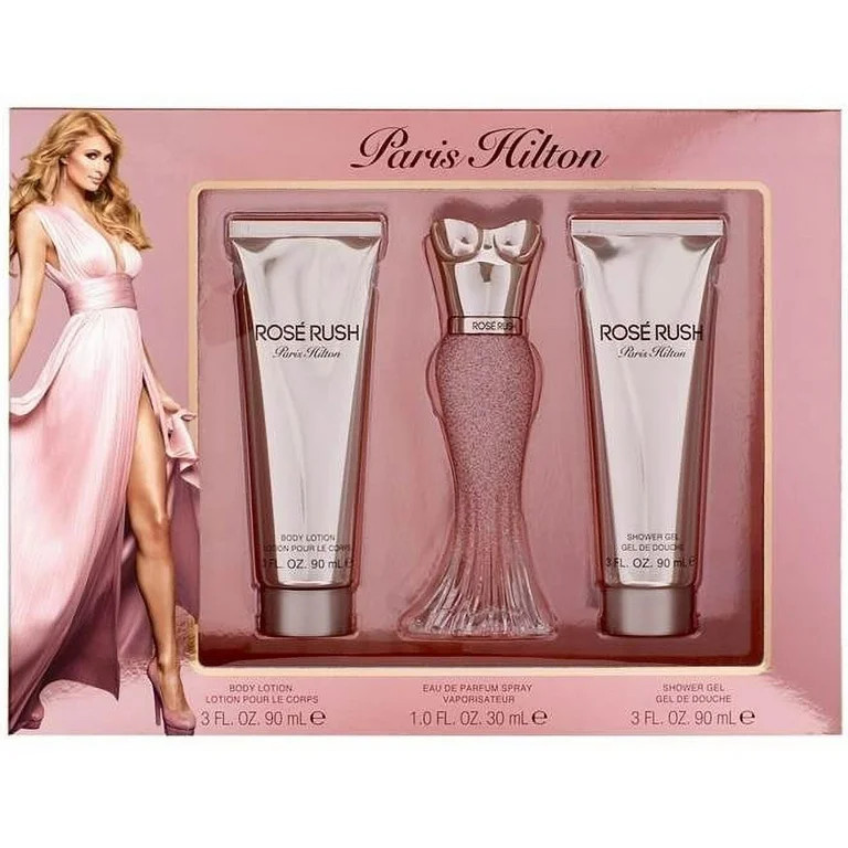 Paris Hilton Rosa Rush Perfume Set de Regalo para Mujer, 3 Piezas | Walmart (US)