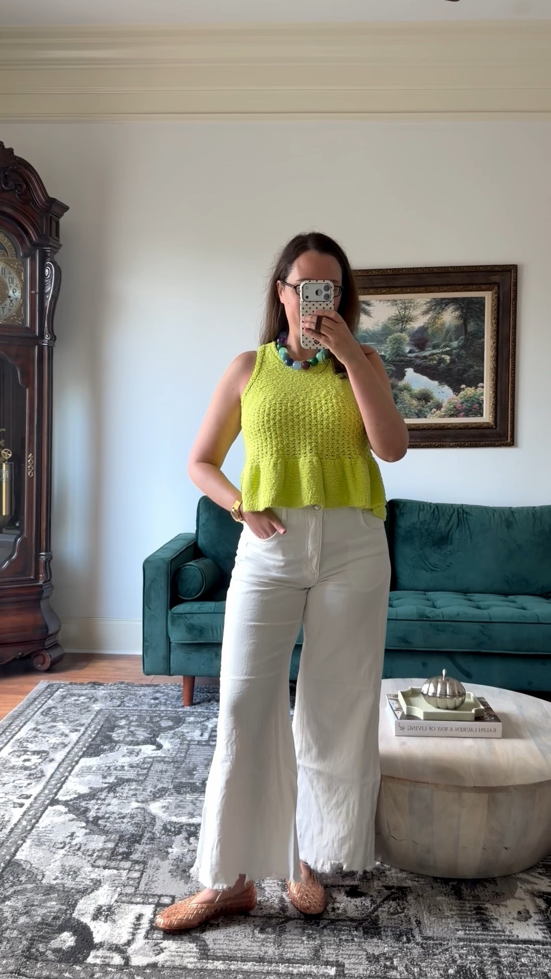 I’ve worn these jeans SO many times and I’m obsessed! They fit tts. I’m wearing size small in this adorable sweater tank! 

Summer outfits, Anthropologie, white jeans, vacation outfits

#LTKmomlife #LTKootd #LTKMidsize