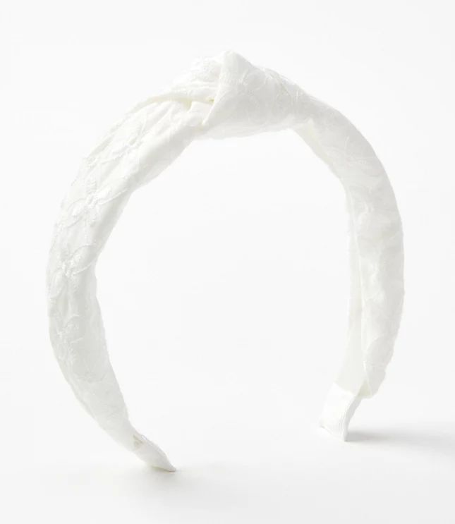 Eyelet Knot Headband | LOFT