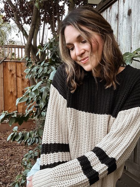 California cozy in this fall striped sweater

🗝️zsupply, fall knits, fall sweater, striped sweater, neutral sweater, simple style, casual style 

#LTKunder100 #LTKSeasonal #LTKstyletip