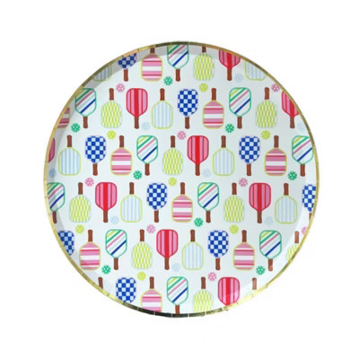Jollity & Co. - Pickleball Social Club Dinner Plates - Pack of 8 Paper Plates | Target