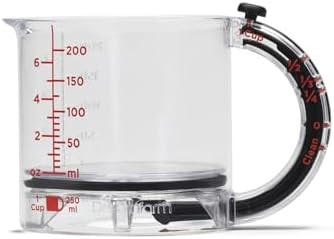 Dreamfarm Upcup All-in-1 Adjustable Measuring Cup, Metric & Imperial Measurements up to 1 Cup - B... | Amazon (US)