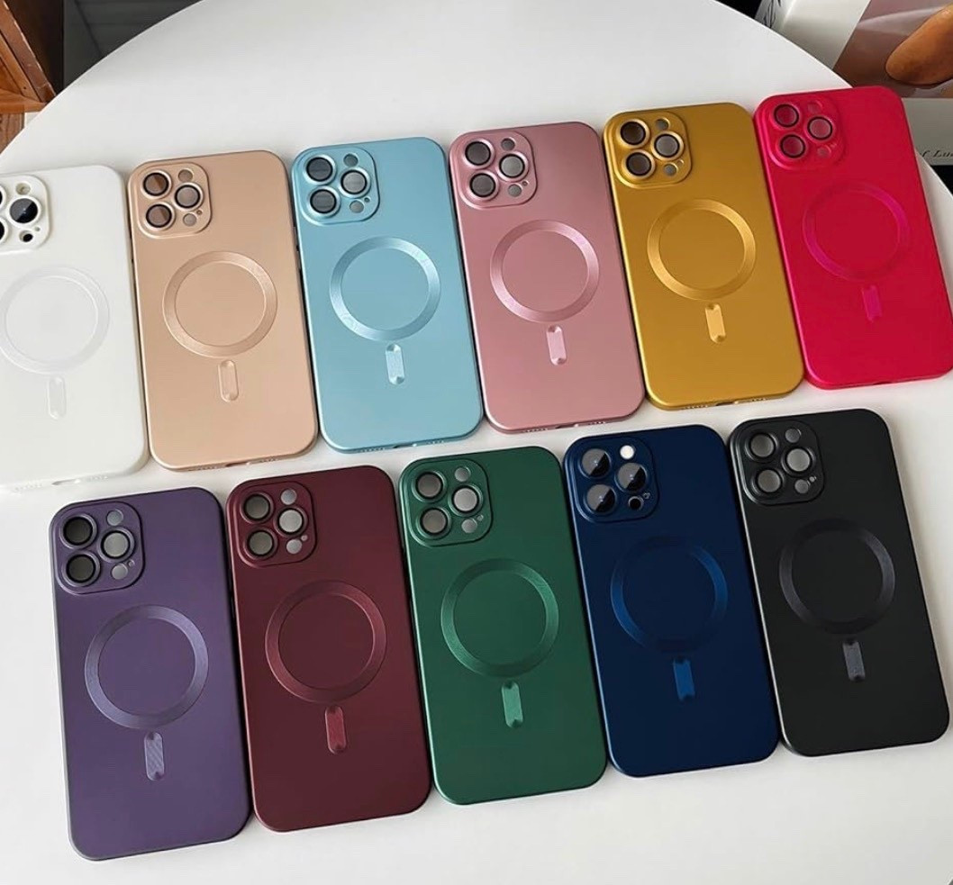 Magnetic for iPhone 15 Pro Phone Case for Women, Matte Luxury Soft Metallic Luster Design with Camera Lens Protector, Compatible with Magsafe Case for iPhone 15 Pro 6.1"-Red Wine

#LTKSaleAlert #LTKFindsUnder50