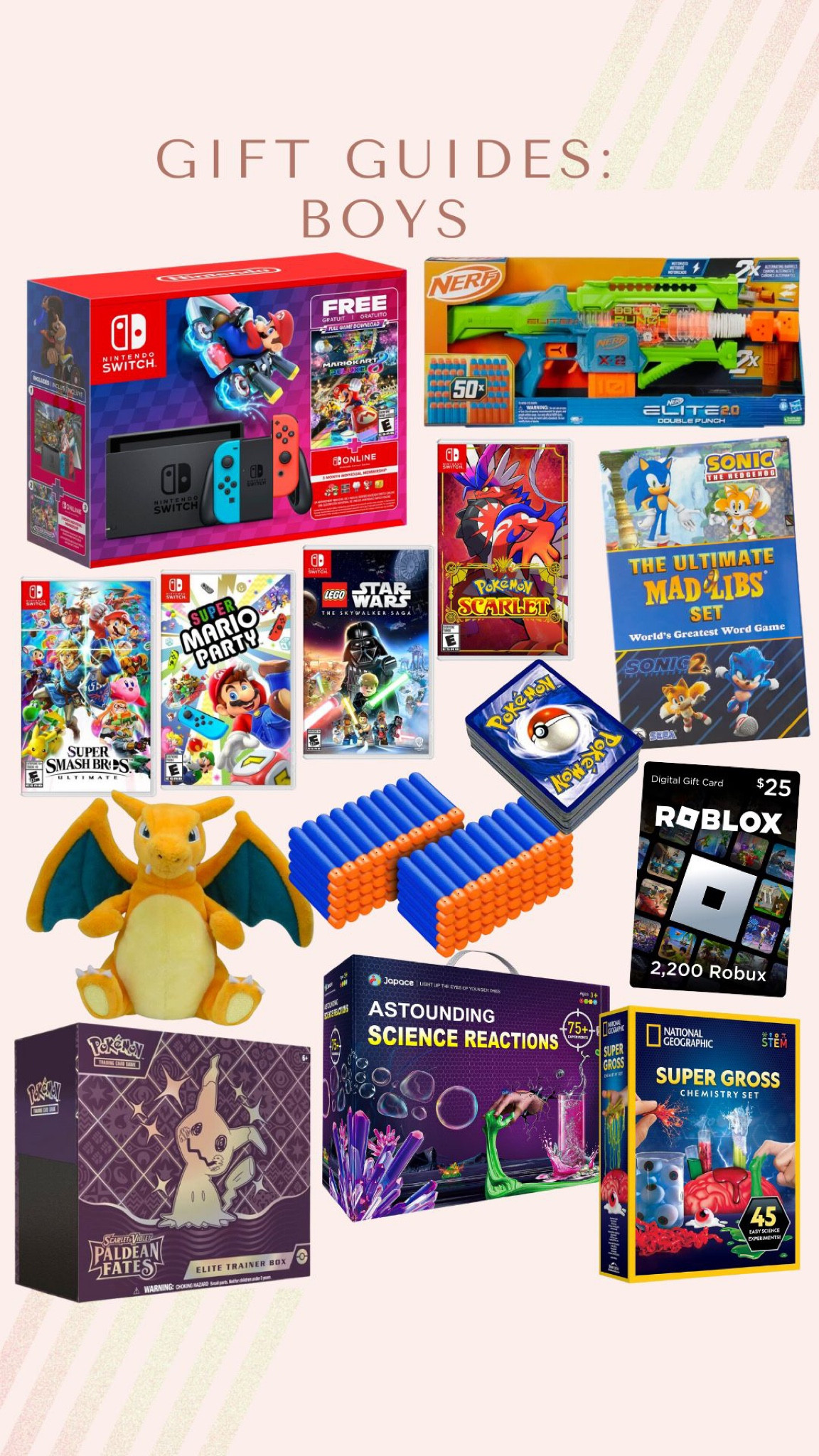 Gift Guide: this one is for the boys… Cruise picked out some must-have gifts  🎮🎁

#LTKGiftGuide