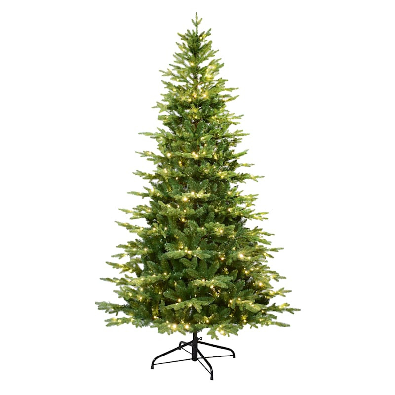 (B28) Pre-Lit LED Dwight Pine Christmas Tree, 7.5' | At Home
