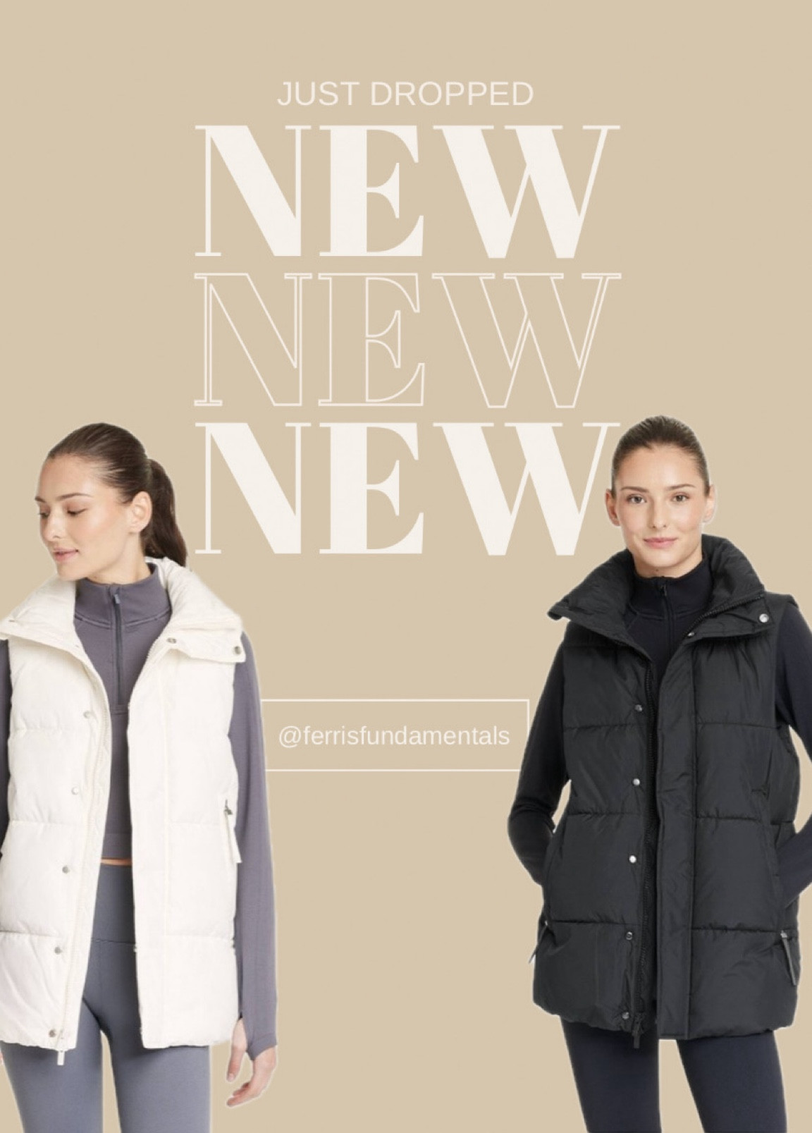 New long puffer vest from target will make such a cute fall outfit for the athleisure girlies 🖤

#LTKFitness #LTKSeasonal #LTKFindsUnder50