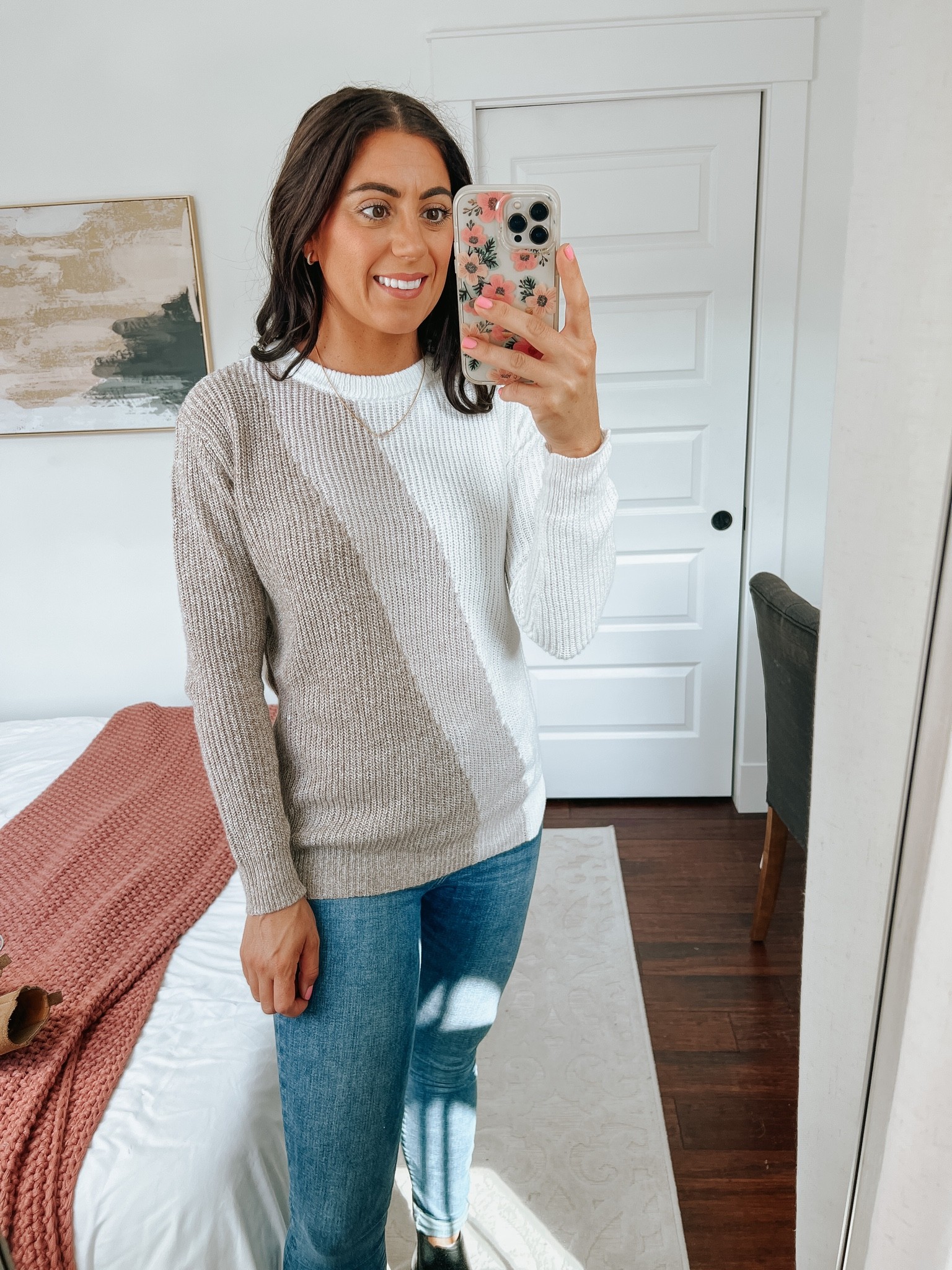 Fall sweater, wearing a small

Color block sweater, Fall outfits, Pink Lily

#LTKSeasonal #LTKunder50 #LTKstyletip