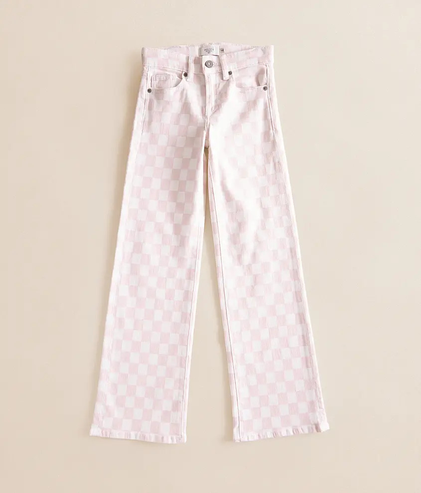 Girls - Mini Blake Dad Checkered Stretch Jean | Buckle