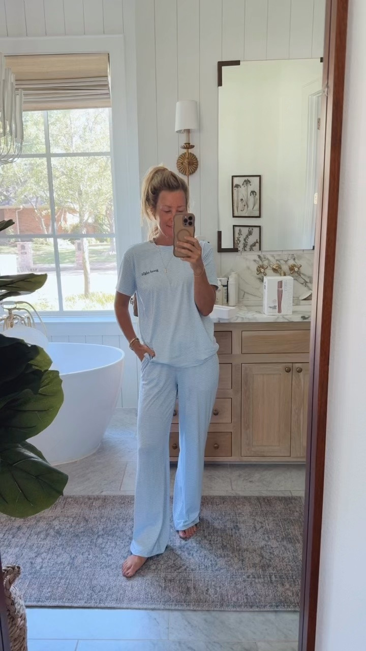Have I mentioned my new favorite pajamas from Walmart? They’re only $15. ￼

#LTKSeasonal #LTKOver40 #LTKgrwm